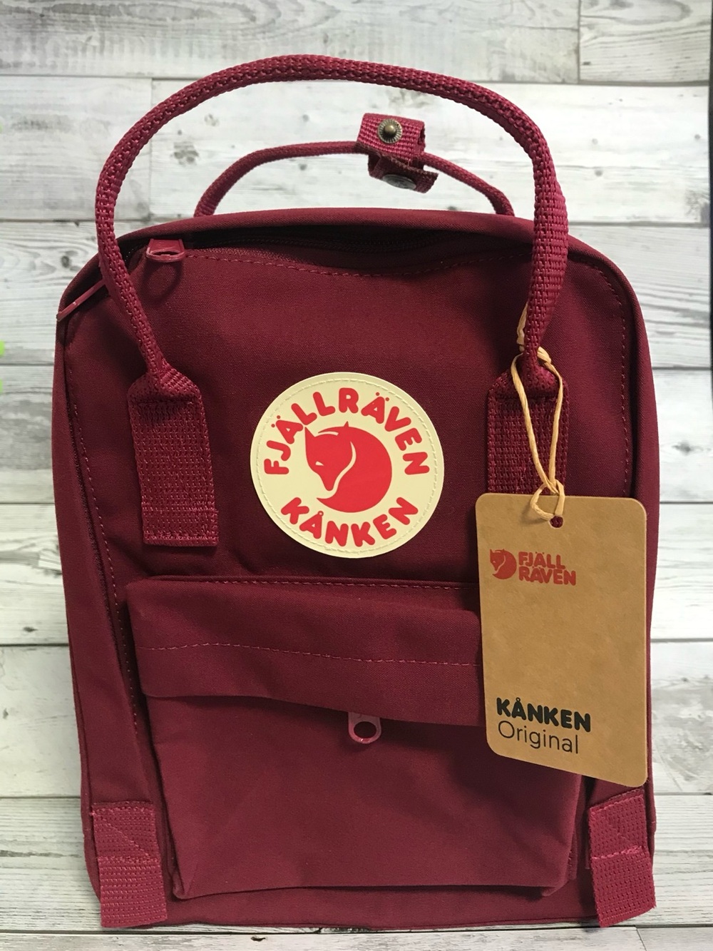 Fjallraven Kånken Mini Backpack - Deep Red